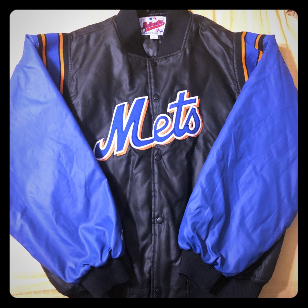 NY Mets majestic XL dugout jacket